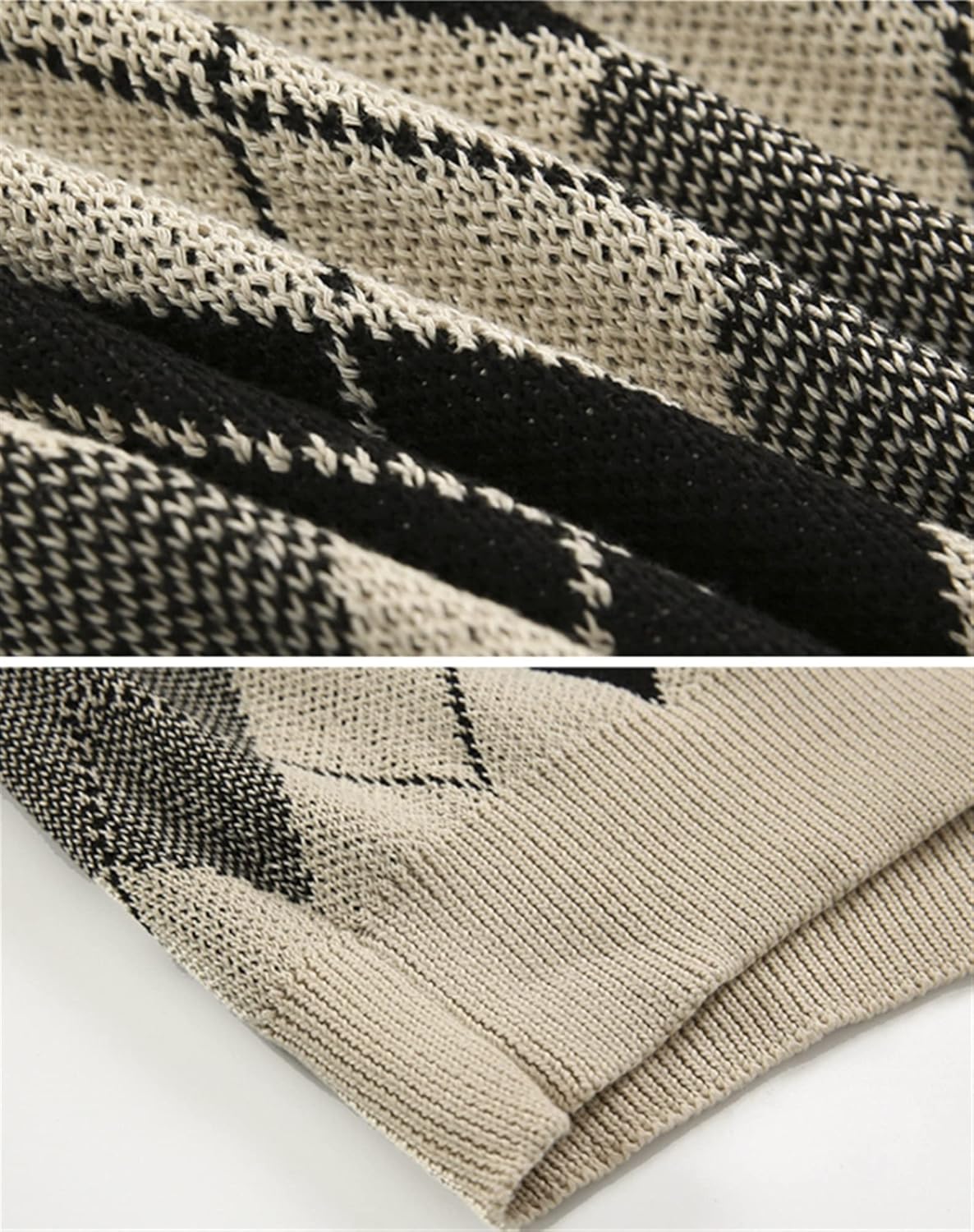 Diamond Knit Cardigan - Image 3