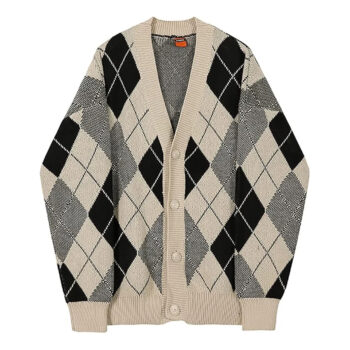 Diamond Knit Cardigan