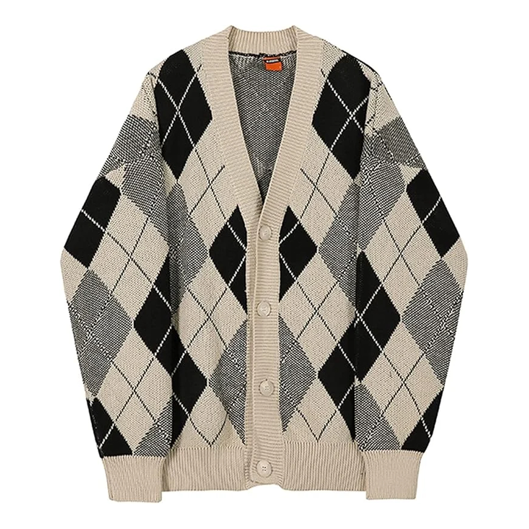 Diamond Knit Cardigan