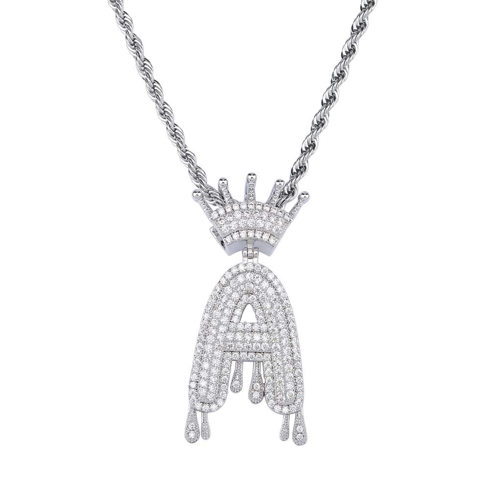 Crowned Letter Pendant - Image 3